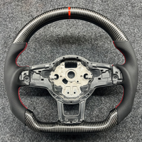 Volant de voiture en fibre de carbone pour Volkswagen Golf 7 6 5 MK6 MK5 MK7 CC Scirocco Jetta Polo GTI GLS GTD