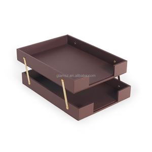 Hiển thị các tông da Giá giữ Tạp Chí tam giác A4 Treo Trường mở rộng Hộp văn phòng Khay giấy - Product Image 5