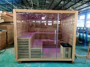 Cabina de Sauna de Vapor Interior para 4-8 Personas, Venta al por Mayor de Fábrica, Sauna de Vapor Doméstica en Venta - Product Image 3