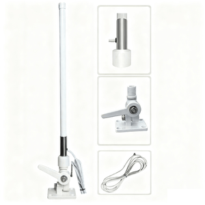 様々なサイズ 698-2700MHz GPSアンテナ 10dBi 4G GSM 広帯域通信アンテナ マリンアンテナ 折りたたみ式マウントベース付き - Product Image 4