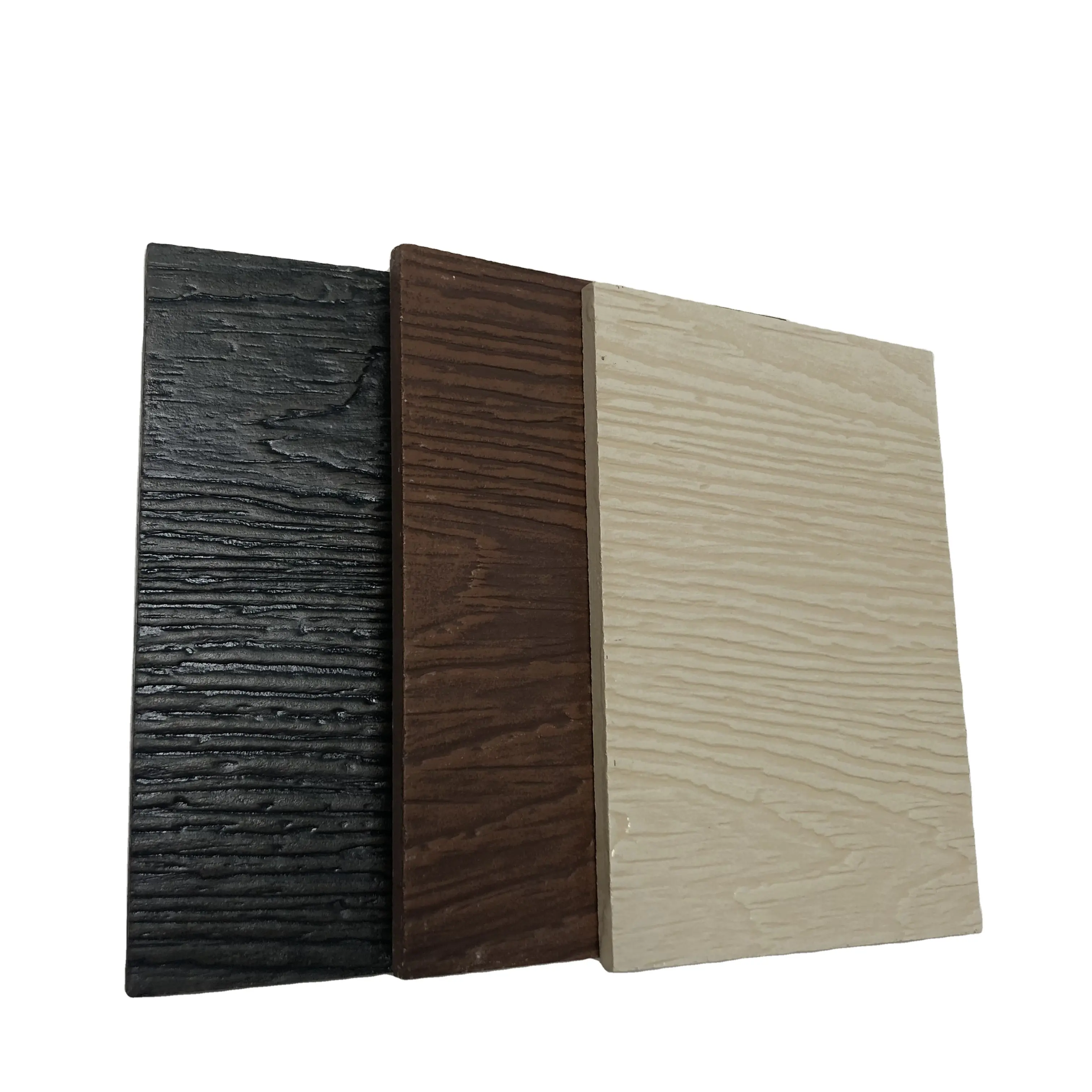 Fire Rated Cement Wood Textured Board Exterior Facade Wood Fiber Cement Wall Siding