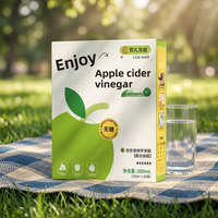 Vinaigre de cidre de pomme Jia G20, vieilli 3 ans, sans sucre, sans gras, pulpe originale, format stick portable