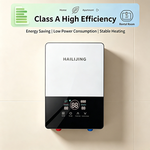<span class=keywords><strong>Chauffe</strong></span>-<span class=keywords><strong>eau</strong></span> électrique instantané mural HAILIJING 5500W, écran tactile, classe IPX4, vente en gros OEM - Product Image 4