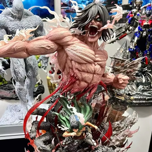 Sculpture en résine de personnages géants d'anime japonais, pour collection et décoration - Product Image 1