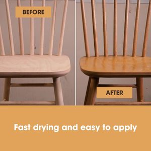 สีชอล์กเคลือบเงาวาวเหลวสูงสำหรับเฟอร์นิเจอร์ไม้ภายนอกพื้นไม้รั้วไม้สีดำ - Product Image 2