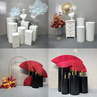 Support de présentation de gâteaux et bouquets de mariage Nicro à prix de gros, en métal de luxe, pour décoration de fête nuptiale