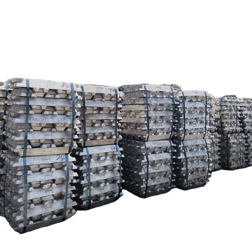 Первичный 99.9% алюминиевый слиток Лучшая цена оптовая продажа алюминиевых слитков 99.7% A7