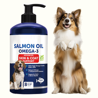 Traitement pour la santé de la peau et du pelage, huile de saumon, soins et suppléments pour animaux de compagnie avec DHA et EPA, marque privée