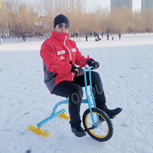 热卖原装制造商漂流雪地滑雪自行车雪地车成人和儿童雪地车 - Product Image 6