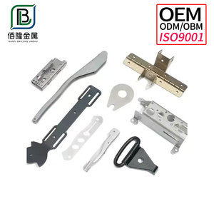 Pièces métalliques estampées sur mesure en usine, composants métalliques en acier inoxydable, laiton, fer, aluminium - Product Image 2