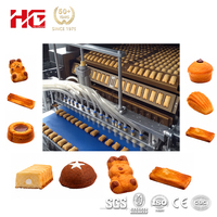 Ligne de production de gâteaux 3D entièrement automatique HG - Machine industrielle de traitement de gâteaux 3D avec moule - Solution clé en main