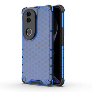 Funda Protectora Delgada y Ligera para Teléfono Honor 9 10 11 12 <span class=keywords><strong>Lite</strong></span> <span class=keywords><strong>5G</strong></span> X6A X7A 4G, con Diseño de Panal de Abeja Transparente, TPU Suave y PC Rígido, Resistente a Impactos - Product Image 2