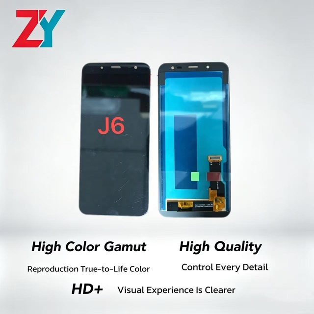 For Samsung J6/J600/J600F In-cell LCD Display Touch Screen 5.6" 1 Year Warranty 100% Tested HD+ High Brightness Screen