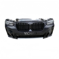 Rakitan Bagian Depan untuk BMW X3 G08 LCI M Sport 2022-2025 Bumper Depan Lengkap Dengan Lampu LED