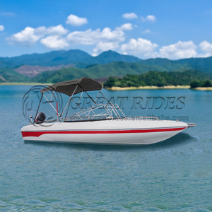 Venta Directa de Fábrica, Yate Deportivo de 5 <span class=keywords><strong>Metros</strong></span> con Motor Fuera de Borda, Barcos de Fibra de Vidrio de 17 Pies - Product Image 1