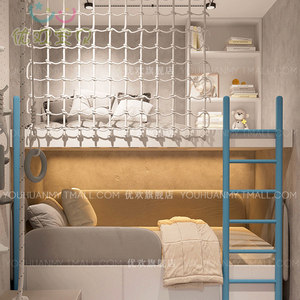 Design personalizzato per la <span class=keywords><strong>cameretta</strong></span> dei bambini <span class=keywords><strong>a</strong></span> tema sportivo, <span class=keywords><strong>letto</strong></span> <span class=keywords><strong>a</strong></span> castello per ragazzi con parete da arrampicata. - Product Image 1