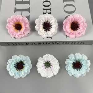 Artificial Chrysanthemum Flowers 6cm Silk Flower <b>Wedding</b> Home Decorations Outdoor Photography <b>Props</b> - Product Image 3
