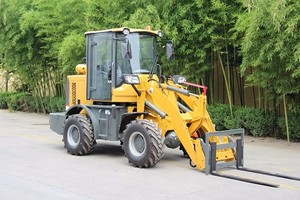 Mini Cargadora Wolf <span class=keywords><strong>WL160</strong></span> Diésel Articulada, Equipo de Movimiento de Tierras para Construcción y Agricultura - Product Image 3