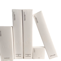 Éponge cosmétique en carton recyclable à fentes, imprimée en 4 couleurs, gaufrée sur mesure, petit MOQ pour rouge à lèvres, baume à lèvres, spray