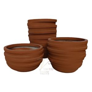 Macetas Modernas de Fibra de Vidrio con Rosca, Duraderas, para Jardín, Paisajismo, Centros Comerciales, Hoteles, Restaurantes y Decoración de Salas de Estar - Product Image 2