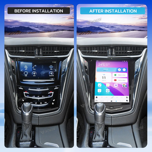 วิทยุติดรถยนต์ Qualcomm Android 13 สำหรับ Cadillac ATS CTS SRX ปี 2013-2018 รองรับ Carplay ระบบนำทาง GPS เครื่องเล่นมัลติมีเดีย วิดีโอ 128GB - Product Image 2