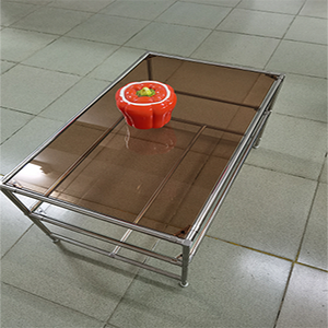 La Table à thé moderne en acier du salon peut être personnalisée - Product Image 1