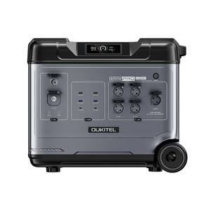 OUKITEL 5000W 6000W สถานีไฟฟ้าพกพาสำหรับใช้ในบ้านกรณีฉุกเฉิน ปลั๊ก AU/US/EU ควบคุมผ่านแอปพลิเคชัน เครื่องกำเนิดไฟฟ้าพลังงานแสงอาทิตย์ - Product Image 6
