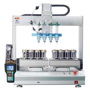 Suministro de fábrica Mejor precio Dispensador Robot Máquina dispensadora de pegamento de fusión en caliente Vidrio con marco - Product Image 1