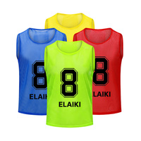 Custom Football Team Training Vest, Mesh Soccer Jersey