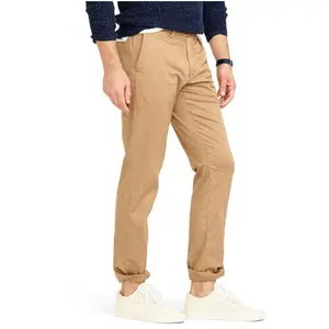 Fornecedor Oem de Alta Qualidade Personalizado Slim Fit Calças Chino Calças dos homens Casuais