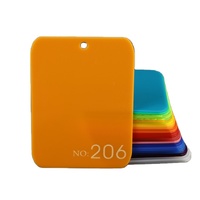 Feuille d'acétate acrylique de 100% couleurs vierges pour la décoration de découpe laser