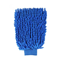 Gant de lavage de voiture en microfibre de qualité supérieure, fourni directement par l'usine, pour le nettoyage automobile multifonctionnel et épais.