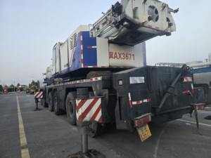 رافعة شاحنة هيدروليكية زوملايون QAY180 بحمولة 180 طن، رافعة متنقلة على إطارات، مستعملة مع مكونات المحرك الأساسية - Product Image 3