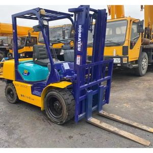 Chariot élévateur diesel Komatsu FD30 d'occasion à contrepoids, 3 tonnes, hauteur de levage 4500 mm, mât à deux étages, moteur – Offre Spéciale - Product Image 5