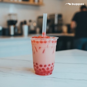 ไข่มุกสตรอว์เบอร์รีคุณภาพสูงจากไต้หวันสำหรับชงชาไข่มุก - Product Image 3