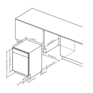 <span class=keywords><strong>Lave</strong></span>-<span class=keywords><strong>vaisselle</strong></span> entièrement intégré mini-<span class=keywords><strong>lave</strong></span>-<span class=keywords><strong>vaisselle</strong></span> intégré, <span class=keywords><strong>45CM</strong></span>, pour usage domestique - Product Image 4