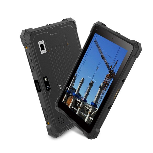 WPNA 10.1" Industrial Tablet 8g+128gb Touch Screen Rugged Tablet Pc 4g Wifi Nfc Gps Rugged Android Vehicle Car Tablet