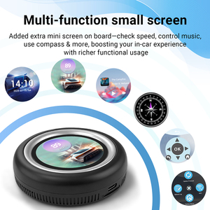 Rhythm Wireless Carplay Ai Box 8G 128G Qualcomm 6125 Android 13 Carplay Android Auto GPS Navegación Pantalla Dividida Salida de Video HD - Product Image 4