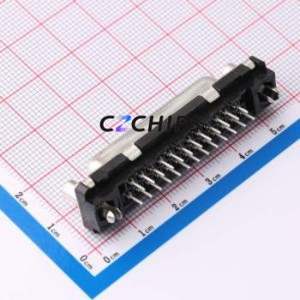 D25S24A4GV00LF D-Sub/VGA Connector Through hole Component (THT) Connector Female 25P Through Hole 2 - Product Image 2