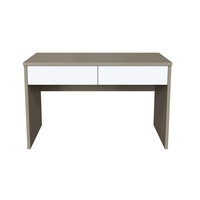 Bureau en bois moderne et minimaliste pour appartement, chambre, bureau d'ordinateur, salon, salle d'étude - Aucun assemblage requis