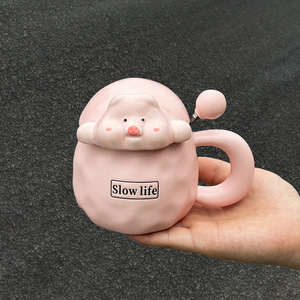 Seaygift Adorável Dos Desenhos Animados Gato Porco Urso Animal Bonito Cerâmica Leite Canecas Xícara De Café De Cerâmica Chá Da Tarde para Festival Festa Presentes - Product Image 6