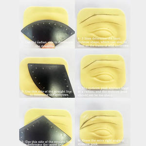 <span class=keywords><strong>Dessin</strong></span> de sourcil en 1 minute Design Ruler Microblading Mapping Tool Shaping Permanent Drawing Tattoo Guide Ruler Eye Mak - Product Image 5
