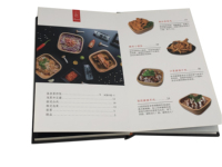 Menu Restoran Cetak Kustom Murah, Buku Masak Gourmet, Pencetak Pesanan