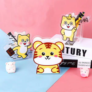 Tùy chỉnh dễ thương phim hoạt hình container chủ bút Acrylic chủ bút Anime bàn biểu tượng tùy chỉnh Kawai Nhựa Chủ bút với khung ảnh - Product Image 4