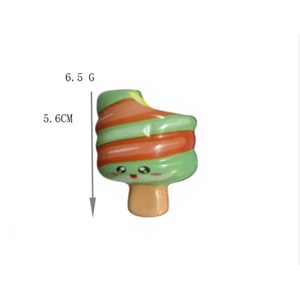Jouets anti-stress en mousse PU de haute qualité, en forme de crème glacée colorée, à remontée lente, pour enfants - Product Image 5