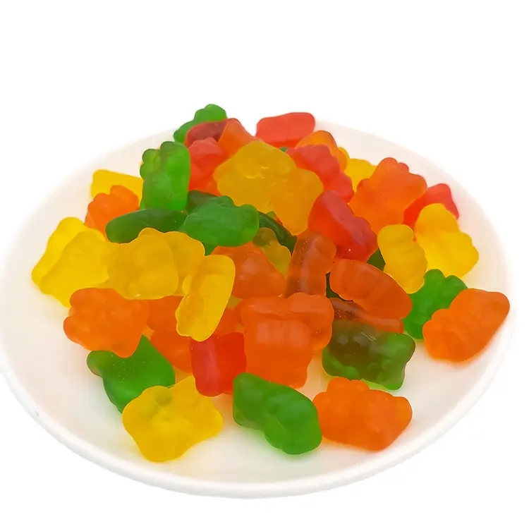 Directly manufacturer Wholesale fruit flavored halal gummy bears