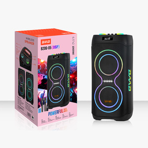 Altavoz 5.0 Estéreo de Alta Calidad con Luces RGB, Altavoces Dobles, <span class=keywords><strong>Radio</strong></span>, Subwoofer, Plástico, 80W, Audio para Baile - Product Image 2