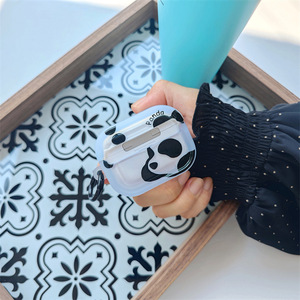 "Funda Protectora <span class=keywords><strong>de</strong></span> TPU Suave con Diseño <span class=keywords><strong>de</strong></span> Panda Chino <span class=keywords><strong>de</strong></span> Dibujos Animados para <span class=keywords><strong>AirPods</strong></span> <span class=keywords><strong>Pro</strong></span> 1 2 3 4 <span class=keywords><strong>Segunda</strong></span> y Tercera Generación" - Product Image 3