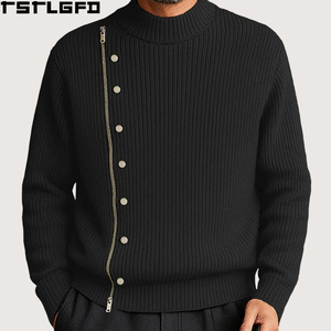 Custom Articulated Mock Neck Sweatshirt Men Heavyweight Red Ergonomic Seam Men'S <b>Hoodies</b> & Sweatshirts Manufacturers Bulk - Product Image 1
