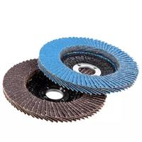 Disques à lamelles en fibre de verre de 115 mm 27/T29, revêtement en oxyde d'aluminium, disques abrasifs de meulage avec support OEM et ODM pour le polissage